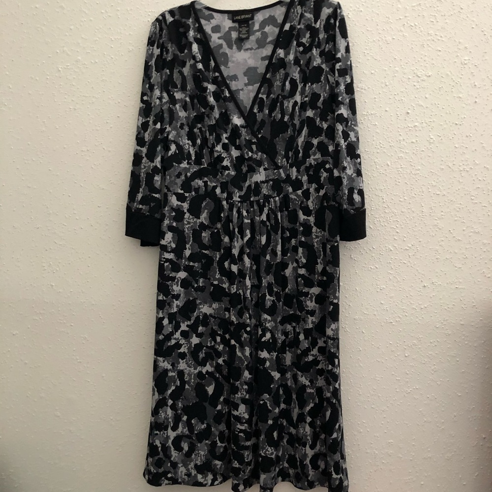 Lane Bryant leopard print dress
